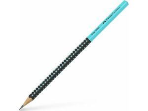 Μολύβι γραφίτη Faber Castell Grip 2001 δίχρωμο μαύρο/τιρκουάζ