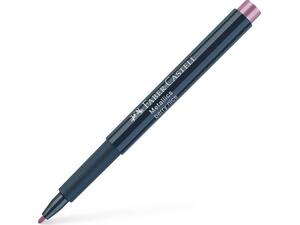 Μαρκαδόρος ανεξίτηλος Faber Castell Metallics 1.5mm μεταλλικός ρουμπινί (160790)