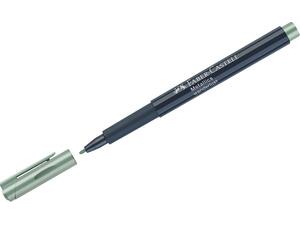 Μαρκαδόρος ανεξίτηλος Faber Castell Metallics 1.5mm μεταλλικός σμαραγδί (160794)
