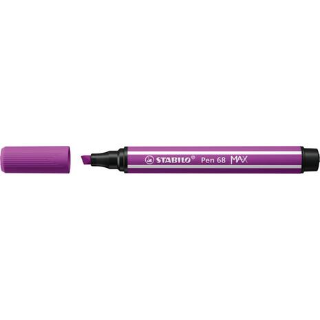 Μαρκαδόρος STABILO Pen 68 MAX 2πλης γραφής 5 mm + 1 mm 68/58 Lilac (Λιλά)
