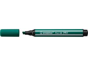 Μαρκαδόρος STABILO Pen 68 MAX 2πλης γραφής 5 mm + 1 mm 68/53 turquoise green (Turquoise Green)