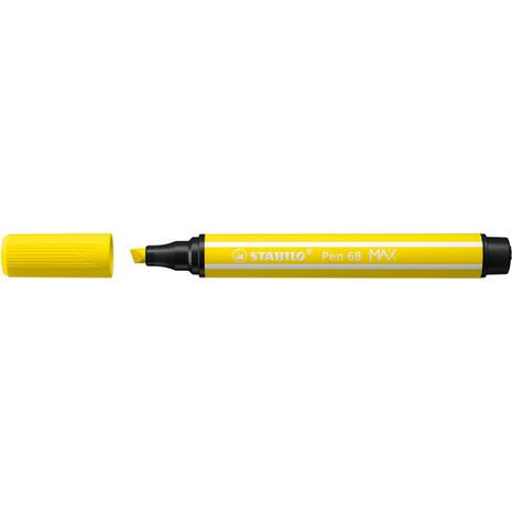 Μαρκαδόρος STABILO Pen 68 MAX 2πλης γραφής 5 mm + 1 mm 68/24 lemon yellow (Lemon Yellow)