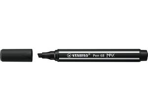 Μαρκαδόρος STABILO Pen 68 MAX 2πλης γραφής 5 mm + 1 mm 68/46 black (Black)