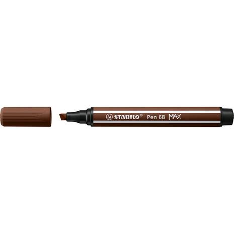 Μαρκαδόρος STABILO Pen 68 MAX 2πλης γραφής 5 mm + 1 mm 68/45 brown (Brown)