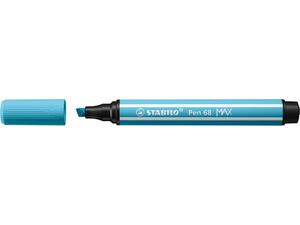 Μαρκαδόρος STABILO Pen 68 MAX 2πλης γραφής 5 mm + 1 mm 68/57 azure (Azure)