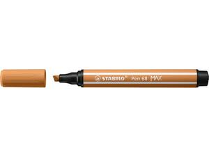 Μαρκαδόρος STABILO Pen 68 MAX 2πλης γραφής 5 mm + 1 mm 68/89 dark ochre (Dark Ochre)