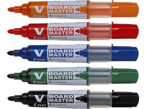 Μαρκαδόρος πίνακα PILOT V-BOARD Medium σε διάφορα χρώματα