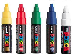 Μαρκαδόρος posca pc-8k σε διάφορα χρώματα