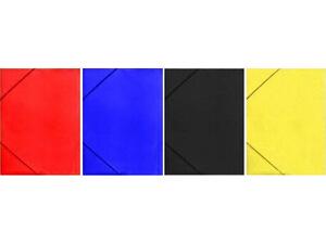 Φάκελος BlackRed PP με λάστιχο 25x35cm - Διάφορα χρώματα