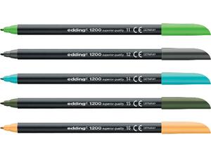 Μαρκαδόρος ανεξίτηλος EDDING 1200 1.00mm σε διάφορα χρώματα