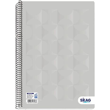 Τετράδιο Σπιράλ Skag University Abstract Α4 2 Θεμάτων (231886) (Διάφορα σχέδια)