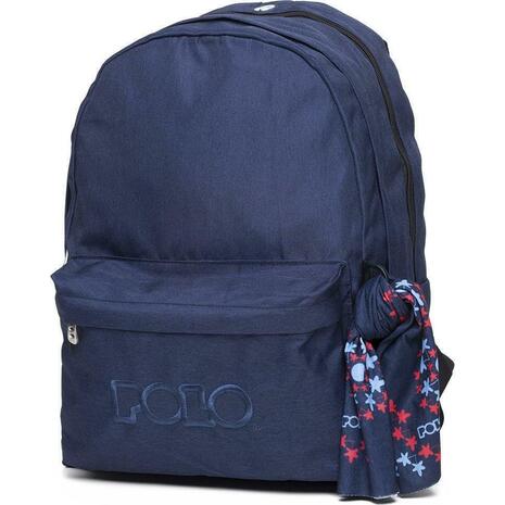 Σακίδιο πλάτης 2+1 θέσεων POLO Original Double Scarf μπλε σκουρο (9-01-235-05 2020)