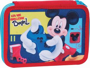 Κασετίνα γεμάτη διπλή GIM MICKEY GEEK (Art. 340-72100)