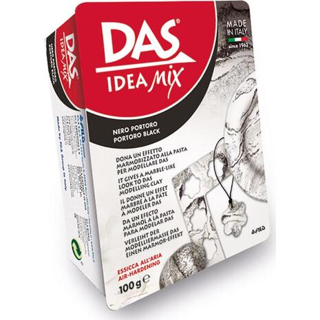 Πηλός DAS Idea mix Portoro Black 100gr