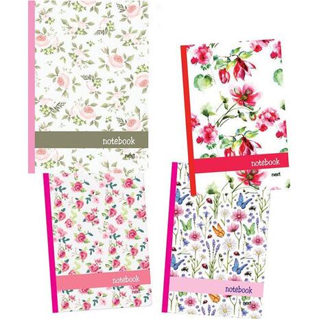 Τετράδιο Next Flexi 3 Θεμάτωv 14x21cm Romantic (Διάφορα σχέδια)