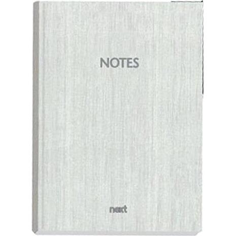 Τετράδιο NEXT 21x29 4 Θεμάτων Fabric Λευκό (Διάφορα σχέδια)