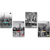 Τετράδιο Interdruk Σπιράλ Black & White 1 Θέματος 21x29cm 60 σελίδων (Διάφορα σχέδια)