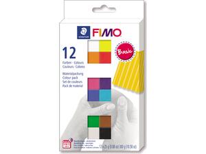 Πηλός FIMO SOFT STAEDTLER σετ 12 χρωμάτων  (Διάφορα χρώματα)