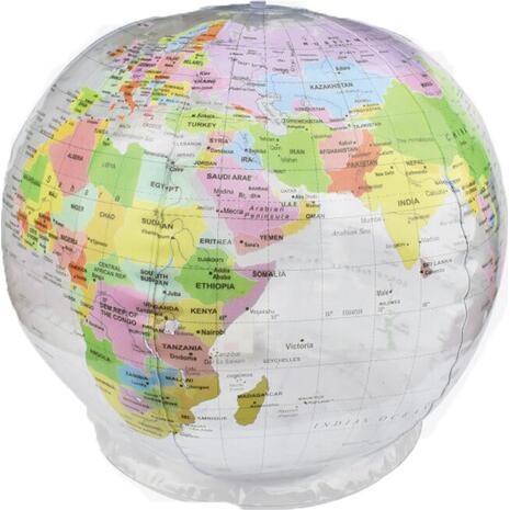 Φουσκωτή υδρόγειος σφαίρα Legami inflatable Globe