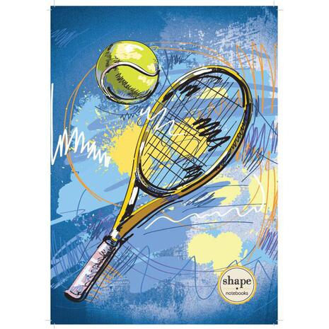 Τετράδιο Σπιράλ Shape Sports 3 Θεμάτων 17x24cm 90 φύλλων (Διάφορα σχέδια)