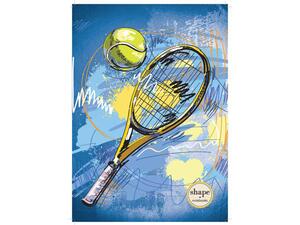 Τετράδιο Σπιράλ Shape Sports 3 Θεμάτων 17x24cm 90 φύλλων (Διάφορα σχέδια)