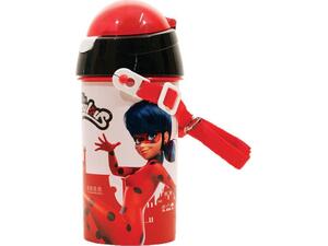 Παγουρίνο Πλαστικό GIM Flip Pop Up Miraculous Super Heroes 500ml (574-03209)