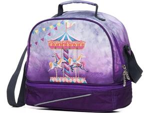 Τσαντάκι φαγητού POLO Kid's Fun 07 μωβ καρουζέλ (9-07-038-8001 2020)