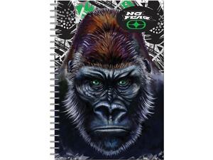 Τετράδιο BMU No Fear Gorilla-Lion 2 θεμάτων 17x25cm 70 φύλλων (347-69402) (Διάφορα σχέδια)