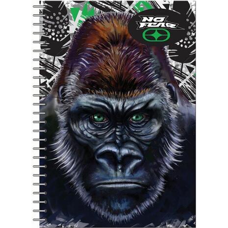 Τετράδιο BMU No Fear Gorilla-Lion 2 θεμάτων 17x25cm 70 φύλλων (347-69402) (Διάφορα σχέδια)