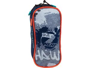 Κασετίνα οβάλ GIM Nerf Apparel μπλε (336-41144)