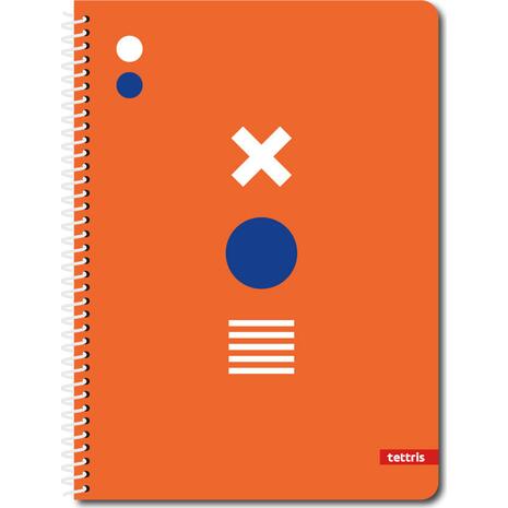 Τετράδιο Σπιράλ TETTRIS Signs 3 θεμάτων 17x24cm 90 φύλλων  (Διάφορα σχέδια)