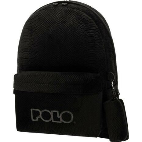 Σακίδιο πλάτης 1+1 θέσεων POLO Limited Edition mini μαύρο (9-07-168-2002 2021)