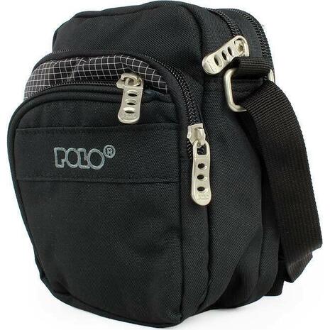 Τσαντάκι ώμου POLO Strike S (P.R.C.) Black - Μαύρο (907007-2000)