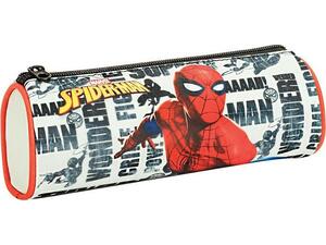 Κασετίνα βαρελάκι GIM spiderman pattern (337-78140)