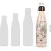 Μπουκάλι θερμός i drink id1008 therm bottle 1000ml old map