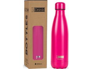 Μπουκάλι θερμός i drink id0002 therm bottle 500ml magenta