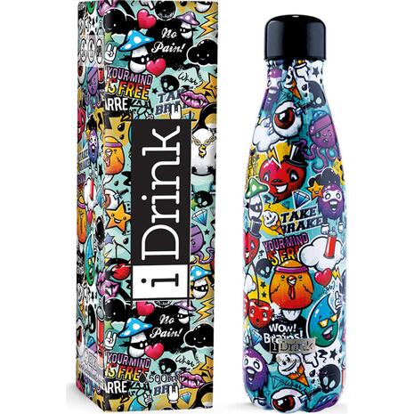 Μπουκάλι θερμός i drink id0085 therm bottle 500ml urban