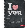 Τετράδιο σπιραλ TETTRIS Blackboard 21x29cm 3 θεμάτων 90 φύλλων (Διάφορα σχέδια)