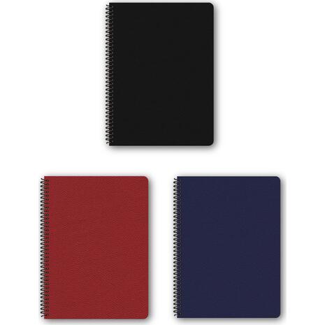 Τετράδιο σπιράλ TETTRIS Notes 14x21cm 3 θεμάτων 90 φύλλων  (Διάφορα χρώματα)