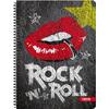 Τετράδιο σπιράλ TETTRIS Rock 17x24cm 3 θεμάτων 90 φύλλων (Διάφορα σχέδια)