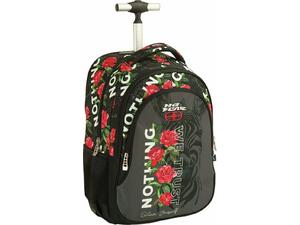 Σακίδιο τρόλεϋ Back me up No Fear Wild Rose zebra (347-90074)