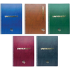 Τετράδιο σπιράλ Skag University Gold 17x25cm 2 θεμάτων 100 Φύλλων (292467) (Διάφορα χρώματα)