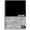 Τετράδιο σπιράλ SKAG Black & White A4 2 θεμάτων (292504) (Διάφορα σχέδια)