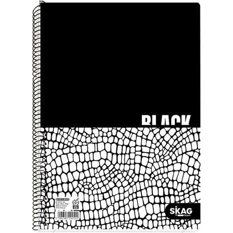 Τετράδιο σπιράλ SKAG Black & White Α4 3 θεμάτων 90 φύλλων (292511) (Διάφορα σχέδια)