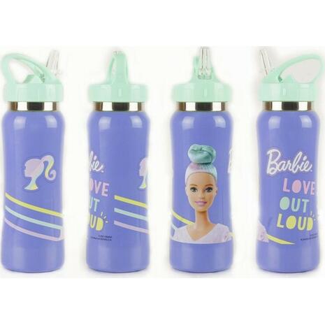 Παγουρίνο αλουμινίου GIM Barbie 580ml (571-17238)