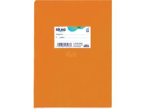 Τετράδιο Skag "SUPER ΔΙΕΘΝΕΣ" Εκθέσεων 50 Φύλλων 17x25cm πορτοκαλί (Πορτοκαλί)