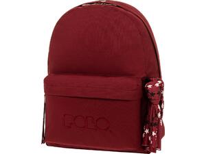 Σακίδιο πλάτης 1+1 θέσεων POLO Original Scarf Bordeux - Μπορντό (9-01-135-3301 2022)