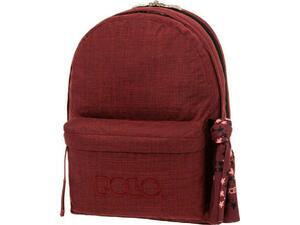 Σακίδιο πλάτης 2+1 θέσεων POLO Original Double Scarf Bordeux - Μπορντό (9-01-235-3300 2022)
