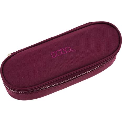 Κασετίνα οβάλ POLO Case Box Eggplant - Μελιτζανί (9-37-003-4800)