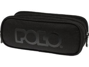 Κασετίνα οβάλ POLO Triple Black - Μαύρο (9-37-005-2000)